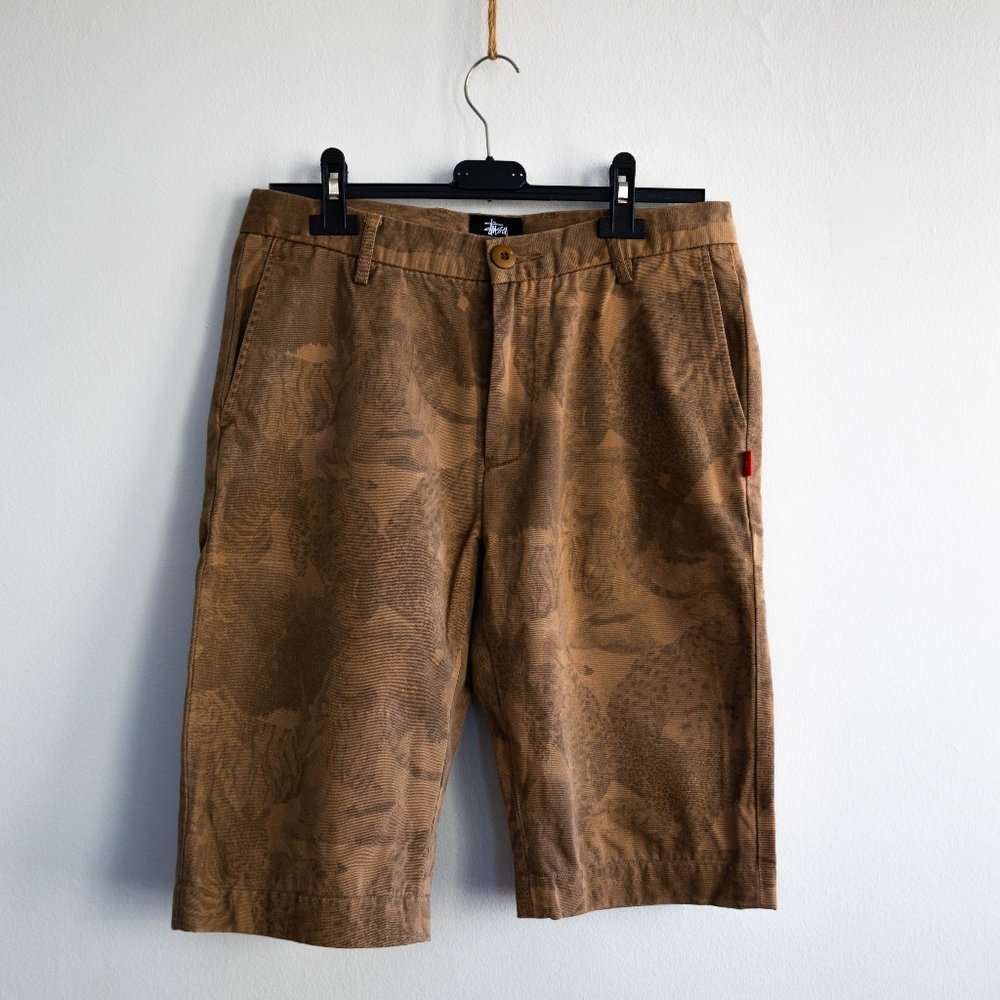 Stussy Camo Cargo Shorts